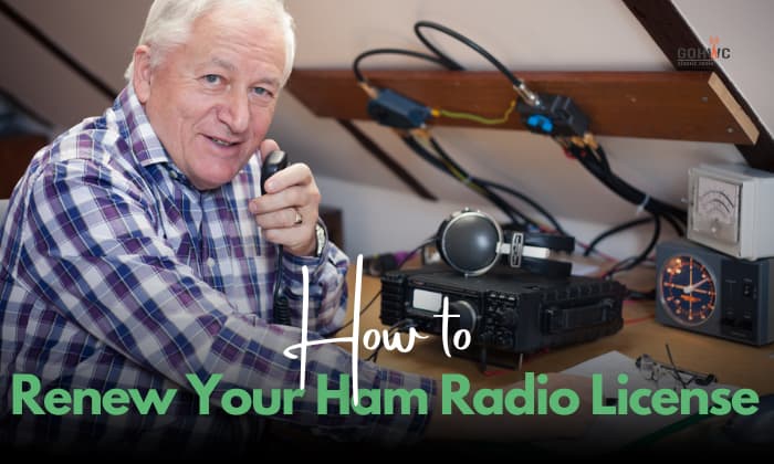 how to renew your ham radio license