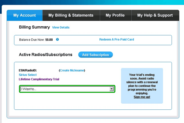 Verify-Your-Subscription-With-the-SiriusXM-Account