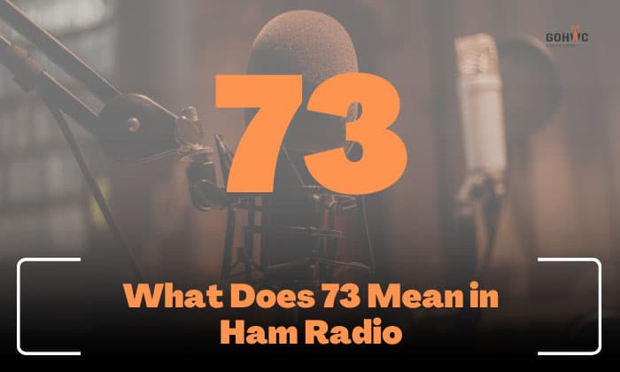 what does 73 mean in ham radio